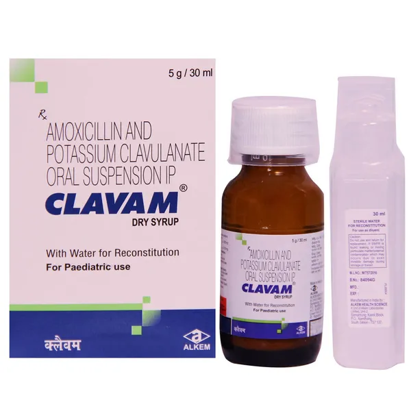 CLAVLAC DRY SYRUP