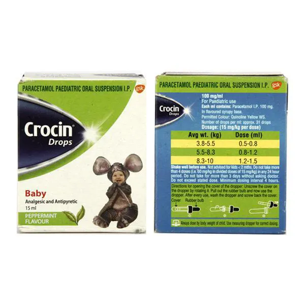 CROCIN DROP 10ML DRP