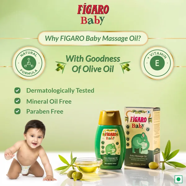 FIGARO BABY OIL 200ML 200ML