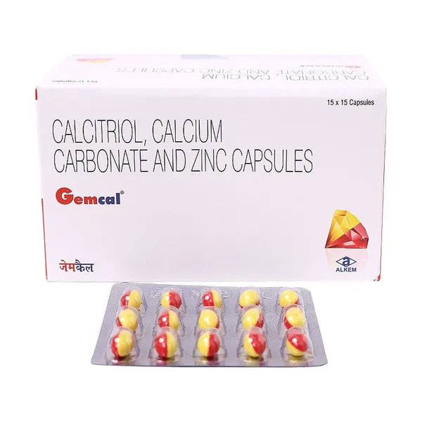 GEMCAL 500MG TAB 1*15
