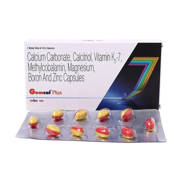 GEMCAL PLUS SOFTGEL CAP CAP