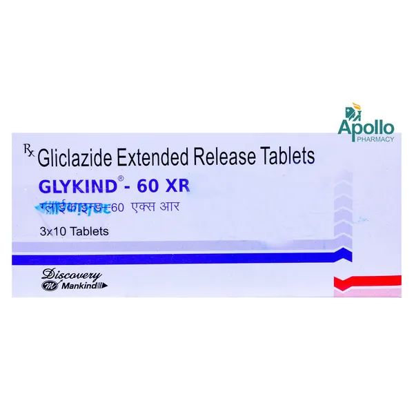 GLYKIND-60XR TAB 1*10