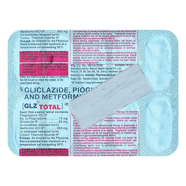 GLZ TOTAL TAB 1*10