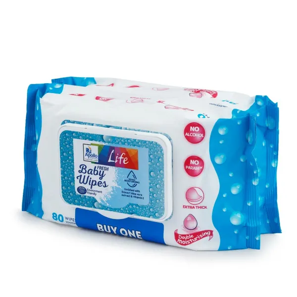 MAMY BABY WIPES 80PC WIPES