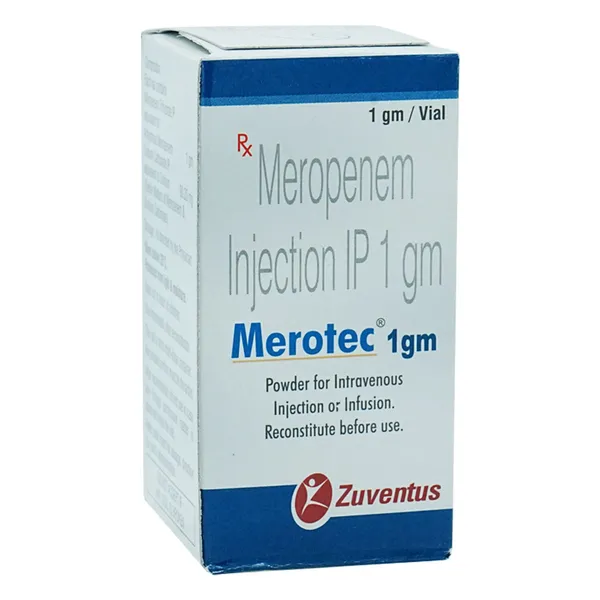 MEROTEC 1GM INJ 1*1