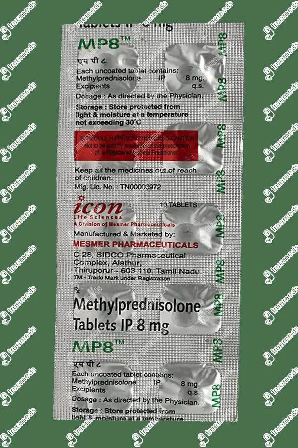 M-PREDNACORTIL 8 TAB 1*10