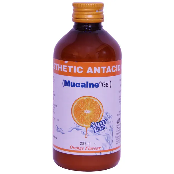 MUCAINE GEL ORANGE 200ML