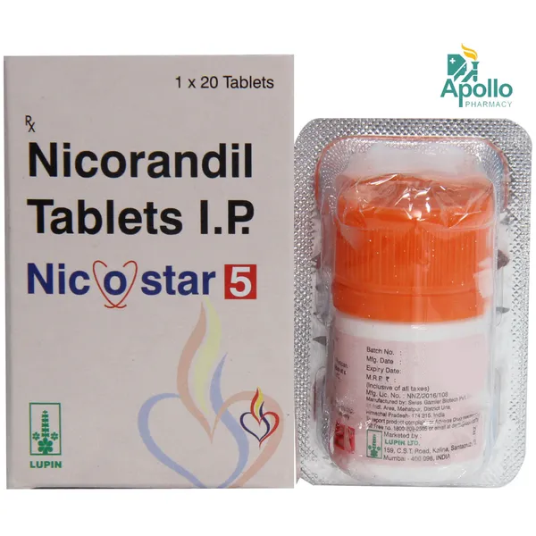 NICOSTAR 5MG TAB 1*20T