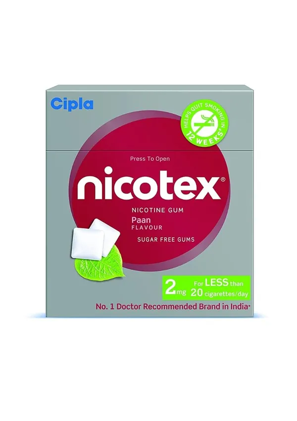 NICOTEX 2 GUMS S/F TAB