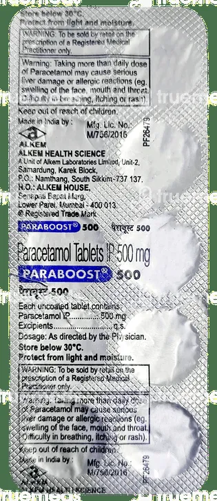 PARABOOST 500 TAB TAB