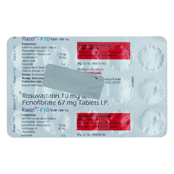 RAZEL 10 TAB 1*10