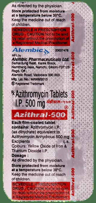 AZOMARC-500 TAB