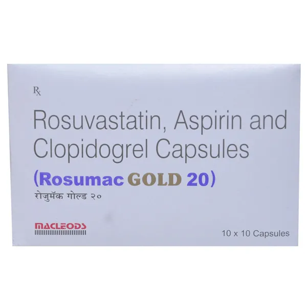 ROSUMAC GOLD 20 CAP 1*10