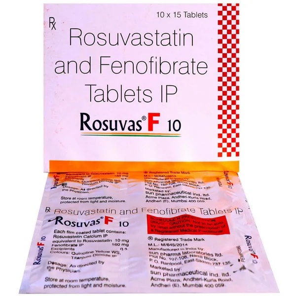 ROSUVAS F 10 TAB TAB