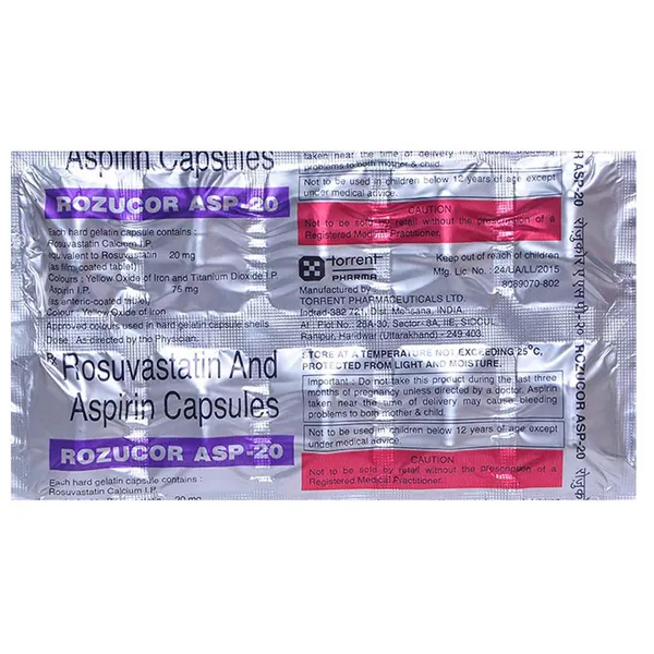 ROZUCOR ASP 20 TAB