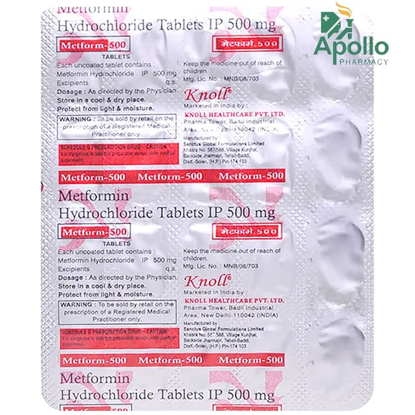 Metformin 500mg Tablets