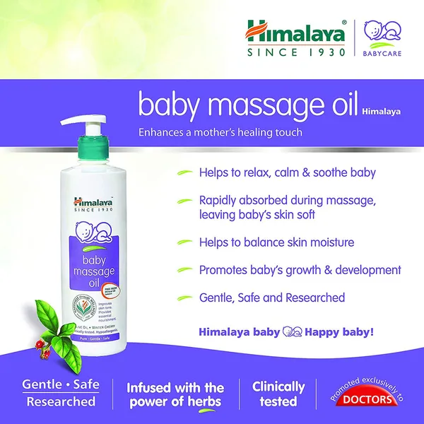 BABY MASSAGE OIL 200ML