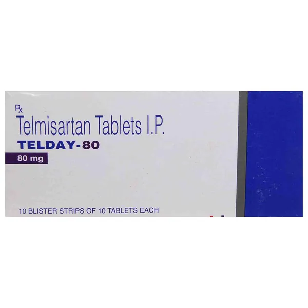 TELDAY 80MG TAB 1*10