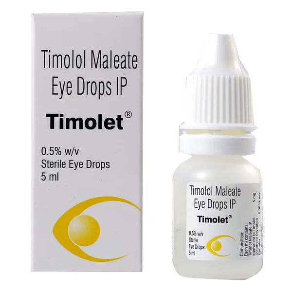 TIMOLET 5% E/D 5ML