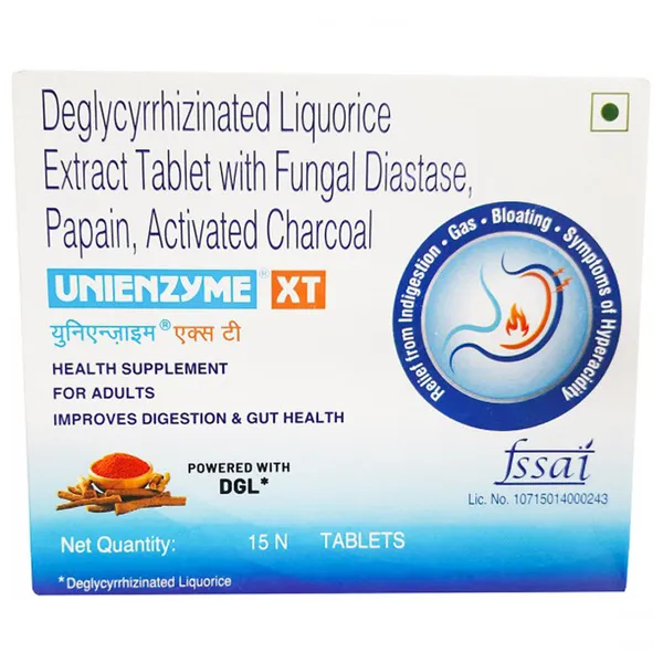 UNIENZYME XT TAB 15TAB