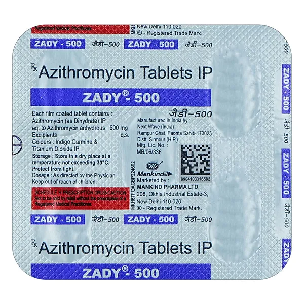 ZADY 500 TAB 1*5