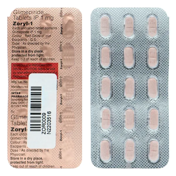ZORYL MV 1 TAB